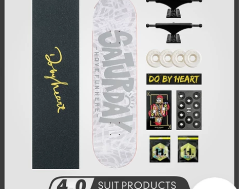 DBH专业双翘赛手滑板刷街滑板动作滑板青少...