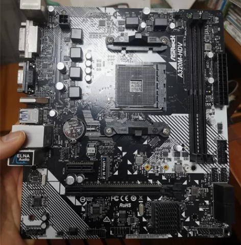 华擎A320M-HDV主板一块，2019年...