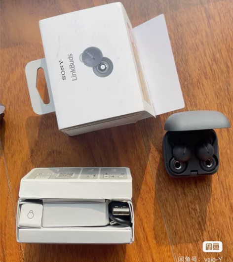 灰色款Sony/索尼 LinkBuds 真...
