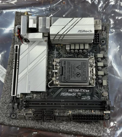 华擎H670M-ITX wifi电脑主板 ...
