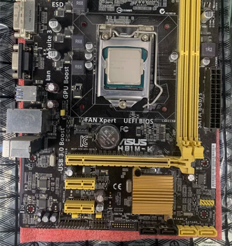 华硕拆机主板H81m-K 完好，无拆无修！...