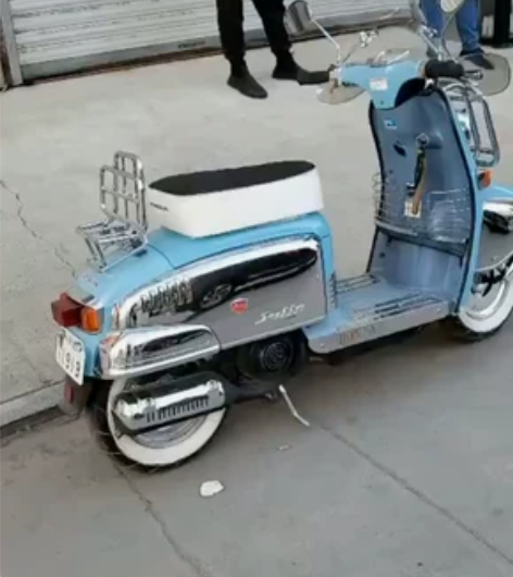 #复古车型#适合本田摩托车DIO AF52...