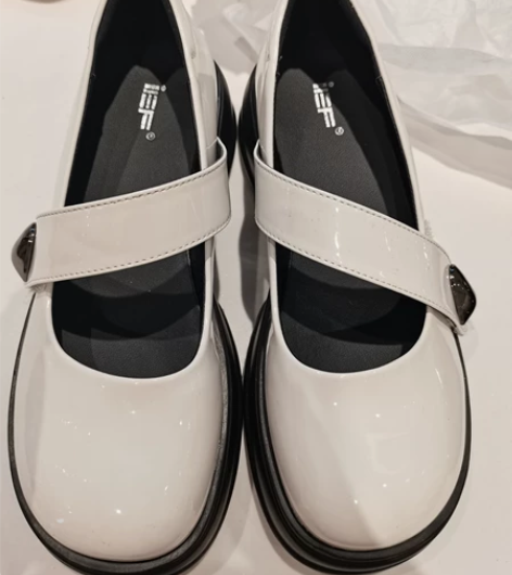 爱依服圆头厚底玛丽珍鞋特价39米 两色可选...