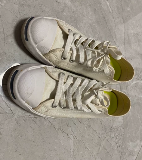 Converse匡威女鞋开口笑帆布白 尺码...