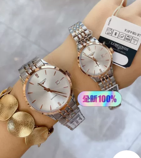 浪琴 精致情侣对表 选用316L精钢表带 ...