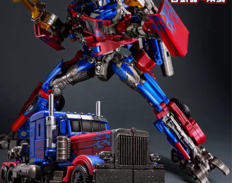 儿童变形玩具合金正版金刚擎天汽车柱大黄蜂机...