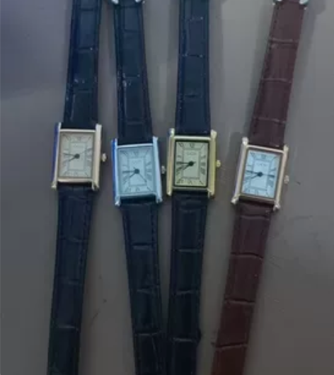 【清仓】歌迪手表电子石英表 真皮表带，不锈...