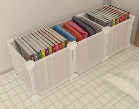 床上置物架宿舍整理架神器寝室大学生下铺床边...