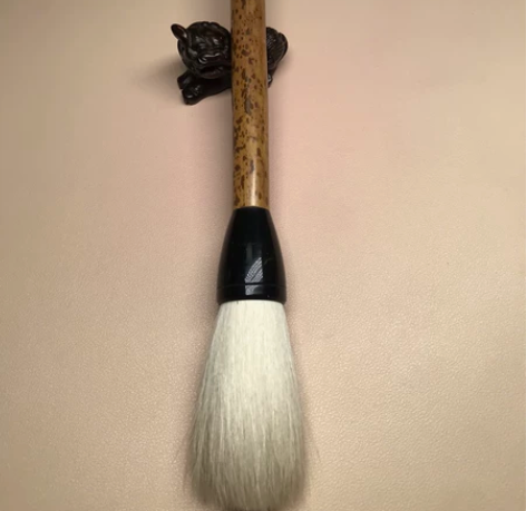 日本70年代 大羊毫毛笔 尺寸:出峰7.0...