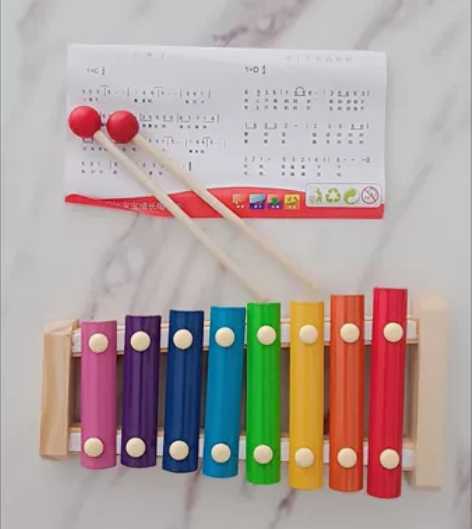 【急售15套】蒙氏益智早教玩具木制敲琴音乐...