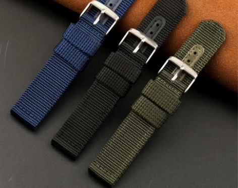编织尼龙表带防汗尼龙手表带18 20 22...