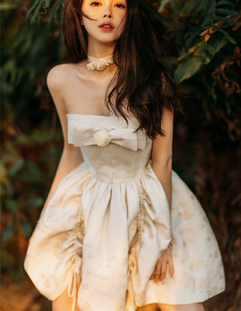 公主风 公主裙Bloomin原创连衣裙法式...