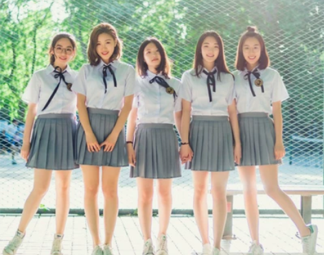 韩国学院风班服套装初中高中校服白衬衫学生毕...