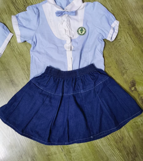 女生英伦风夏季校服小学生校服套装短袖裙裤套...