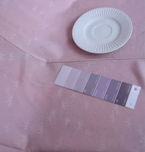 kiya喜屋浅灰紫晕染竹叶色无地 材质：正...