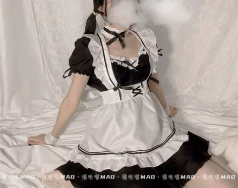超重工！奴仆装洛丽塔 买来拍照的然后就闲置...