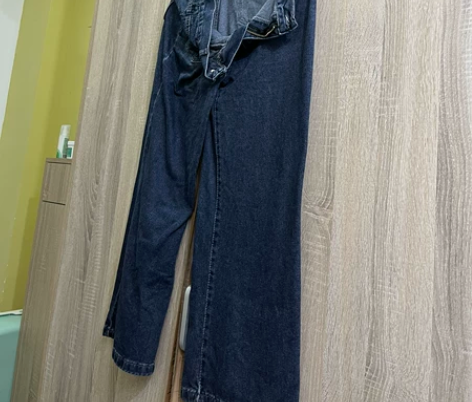 牛仔裤女个性百搭2021年秋季新款港味复古...