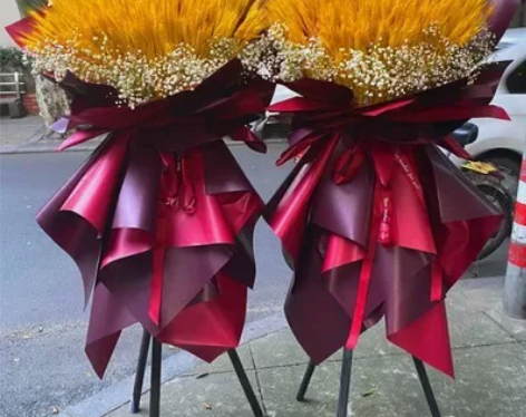 开业花篮 麦穗花篮 自提 感兴趣的话点“我...