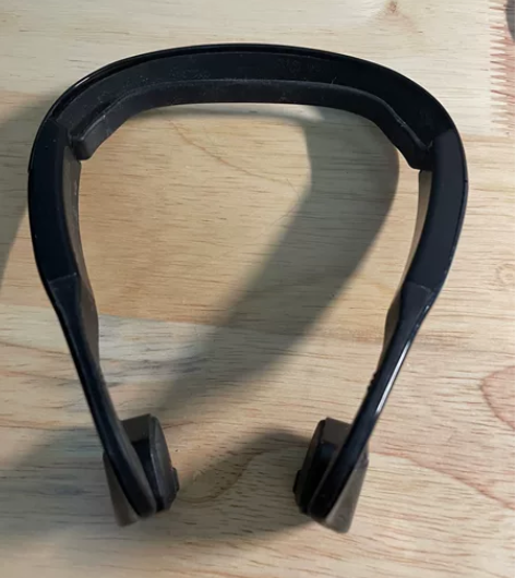 蓝牙骨传导运动耳机,换了新的,老的出掉 感...