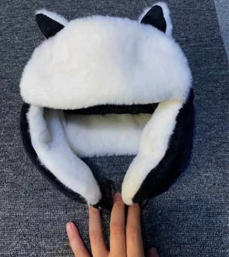 雷锋帽 特别暖和 下面大小可以调节