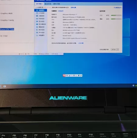 外星人p18e笔记本Alienware17...
