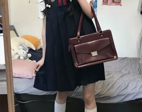 栗子猪原创护奶裙卡奶裙纯色女夏季jk制服刺...