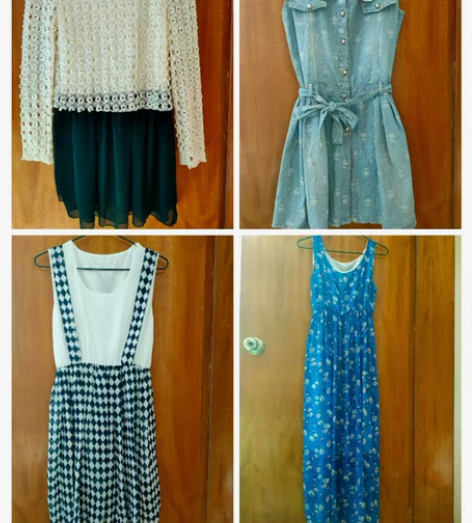 2件49包邮任选春夏季连衣裙长袖女装短袖上...