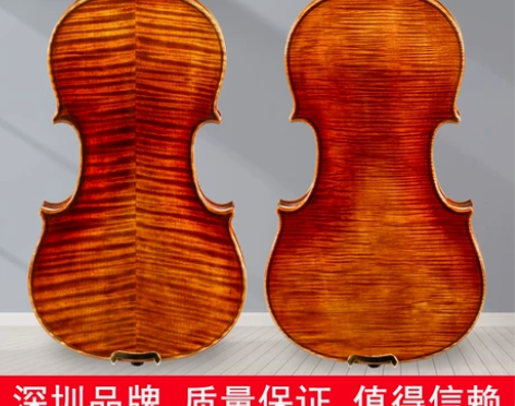 青歌QV206手工实木小提琴成人儿童初学