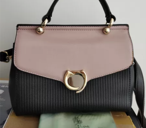 招财猫手女士手提包一只，可手提可斜挎 感兴...