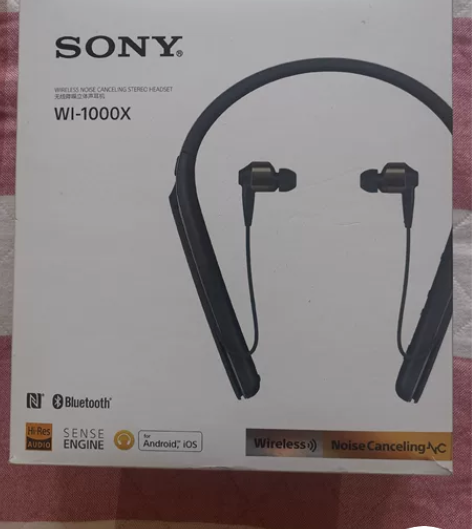 Sony索尼 WI-1000X，无线蓝牙+...