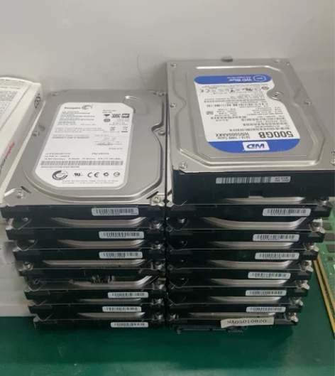 拆机500g机械键盘，希捷7块，西数8块，...