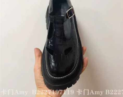 阿水同款 JIN复古玛丽珍娃娃鞋 厚底单鞋...