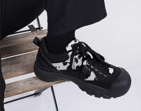 时空平行EMYID 原创设计复古圆头马毛黑...