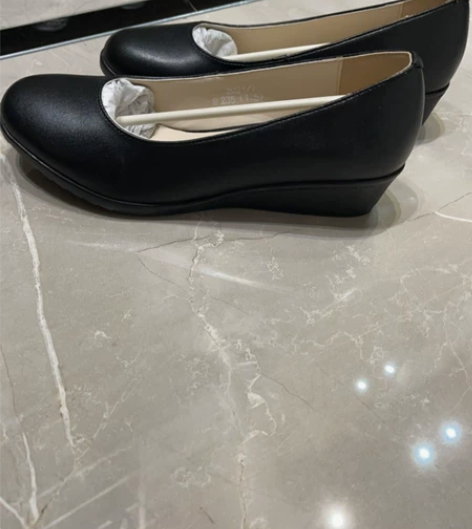 全新航空黑色软底鞋 黑色工作鞋 皮鞋 不降...