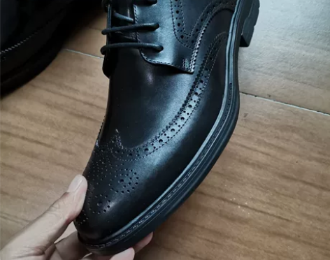 懂货的来！布洛克！头层牛皮，内里，垫脚猪皮...