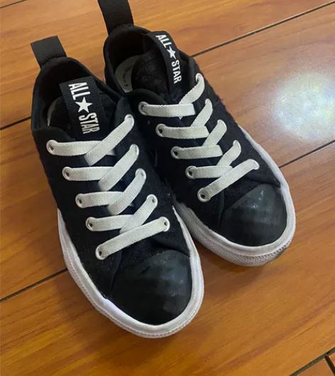 匡威正品 帆布鞋 29码 内长18cm 实...