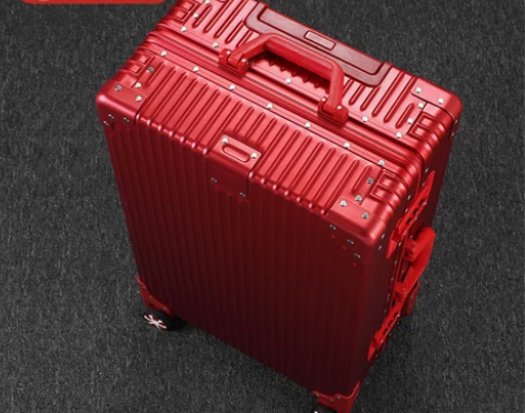 【风尚价】全铝镁合金拉杆箱万向轮行李箱男女...