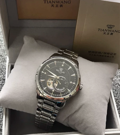 天王机械表5962，天王表95成新，男款手...