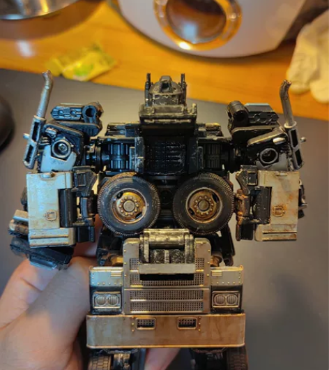 【重涂】变形金刚奥意泰霸ss38暗黑擎天柱...