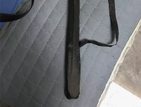 合金钢棒球棒车载防身棒球棍磨砂哑光黑加粗加...