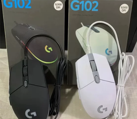 罗技g102全新未拆封二代游戏鼠标同款有线...