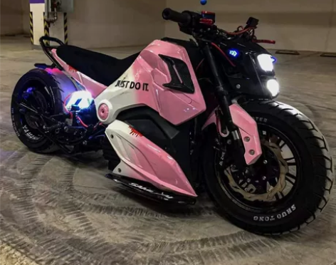 新款小猴子电摩改装M3M5电动摩托车Z6电...