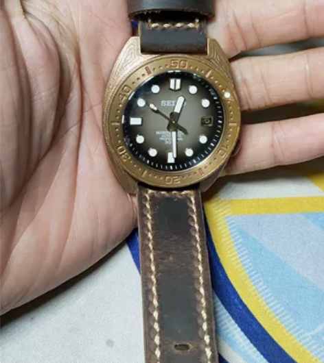 锡青铜精工鲍鱼 精工手表 NH35机芯全新...