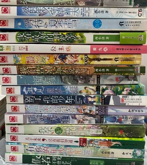 我小学特别爱看青春文学哈哈 就买了很多 都...