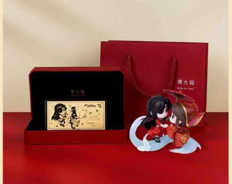 【擎苍*周大福天官赐福与君悦逢手办同款金章...