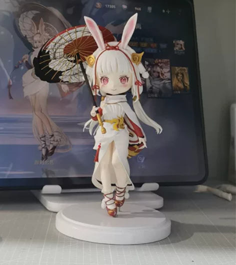 王者荣耀公孙离祈雪灵祝超轻粘土手办 感兴趣...