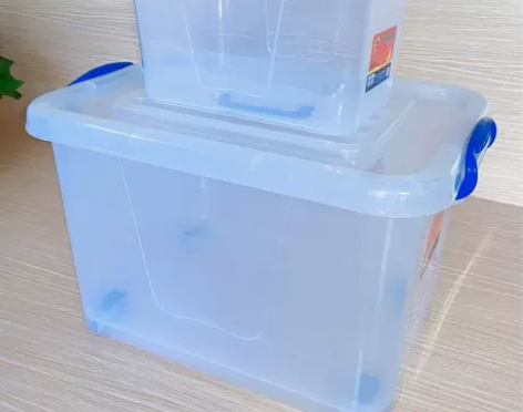 透明收纳箱 收纳箱透明特大号储物箱整理箱大...