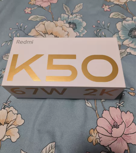 全新红米K50盒子,说明书等全齐,南昌自提...