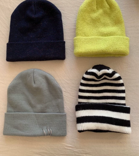 阿吉豆正品针织帽冬帽贝雷帽毛呢礼帽都是全新...