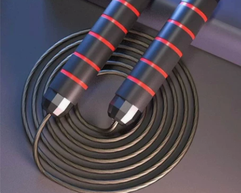 工厂倒闭清仓!钢丝跳绳!专业健身减肥钢丝绳...